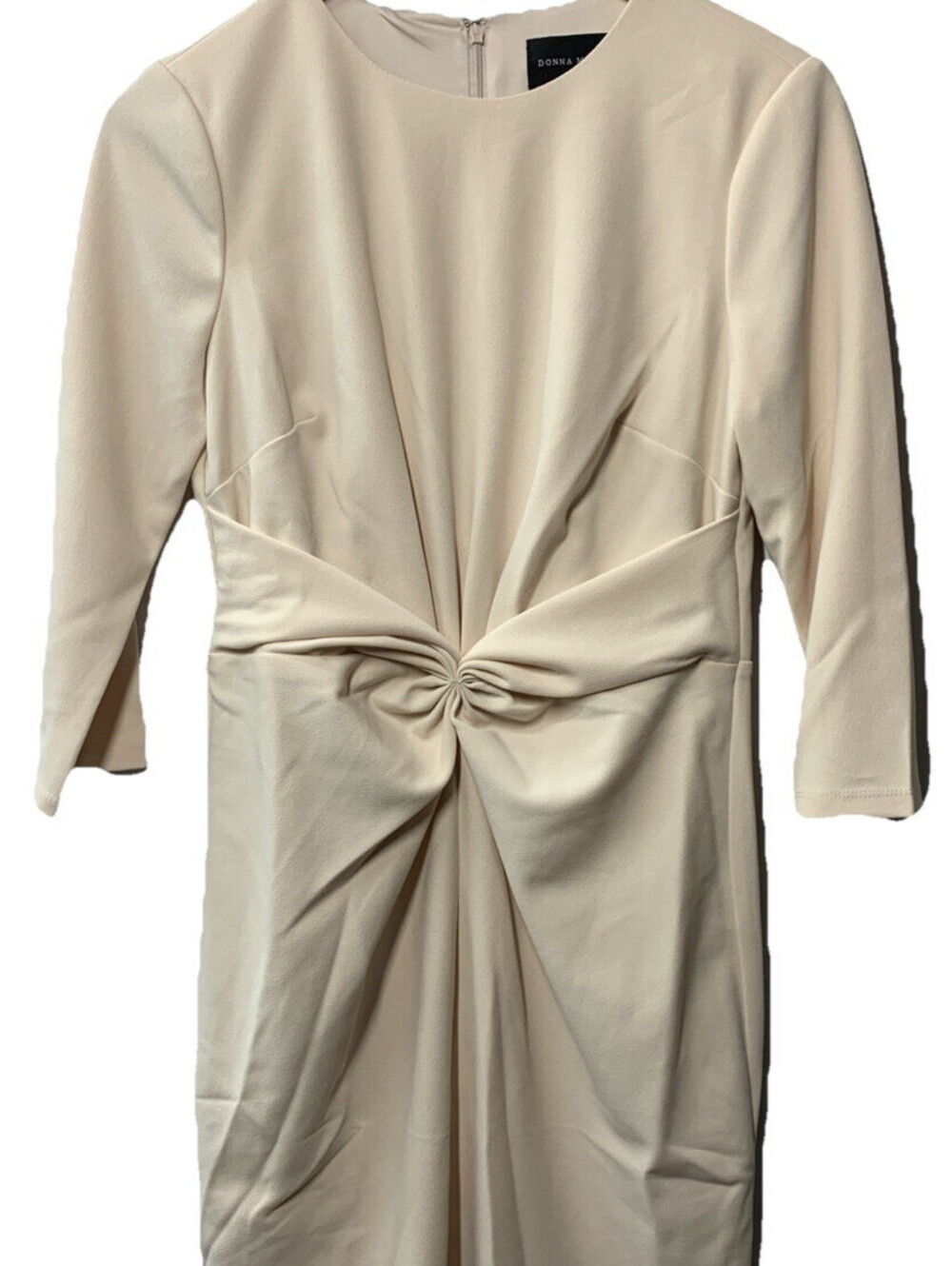 Donna Morgan D9263M Women's Sleek and Simple 3/4 Sleeve Shift Work Dress Size 6